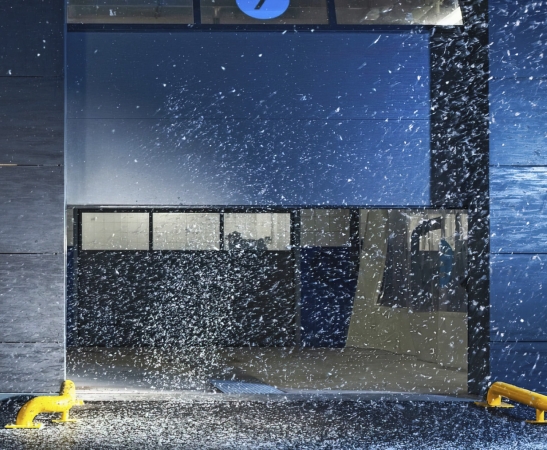 Панорамные ворота AluTherm в Тырныаузе