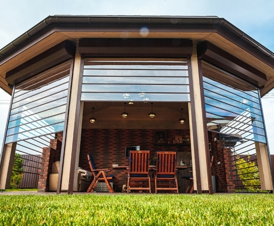 Прозрачные рольставни в Тырныаузе