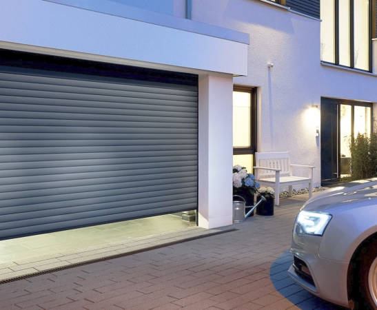 Ворота из роллетного профиля в Тырныаузе